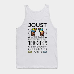 Joust Arcade Design Tank Top